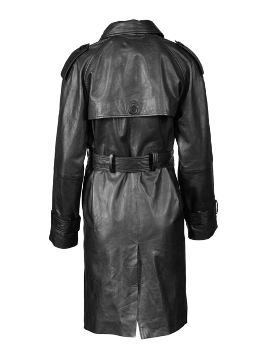 Damen Ledermantel AOE-145