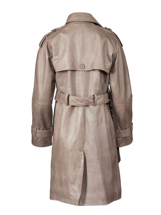 Damen Ledermantel AOE-145