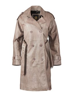 Damen Ledermantel AOE-145