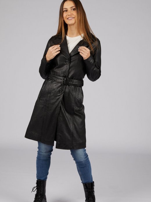 Damen Ledermantel - SELORAINE