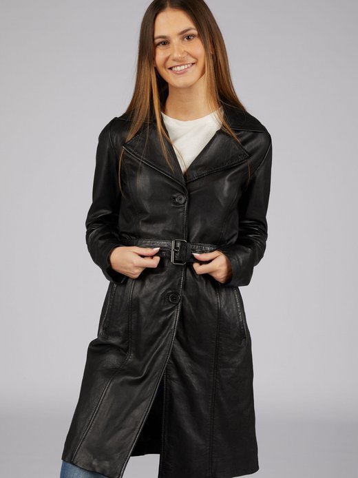 Damen Ledermantel - SELORAINE