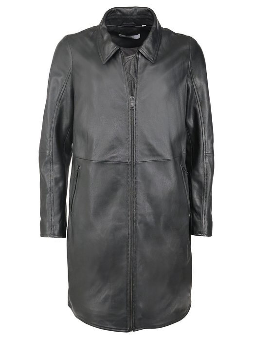 Damen Ledermantel