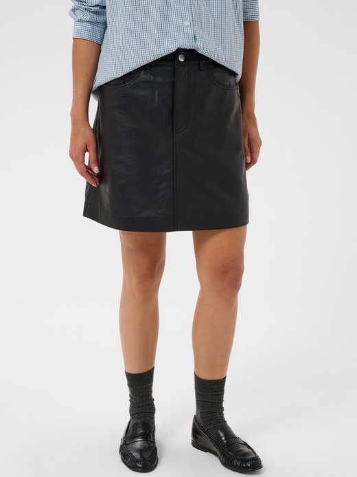 Damen Lederrock CilliePW Normale Passform