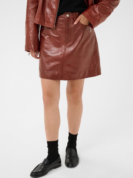 Damen Lederrock CilliePW Normale Passform