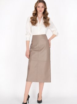 Damen Lederrock