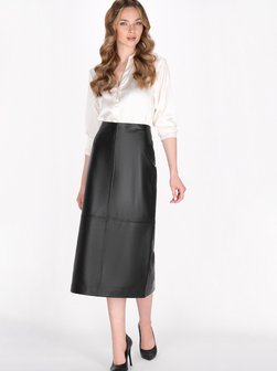 Damen Lederrock