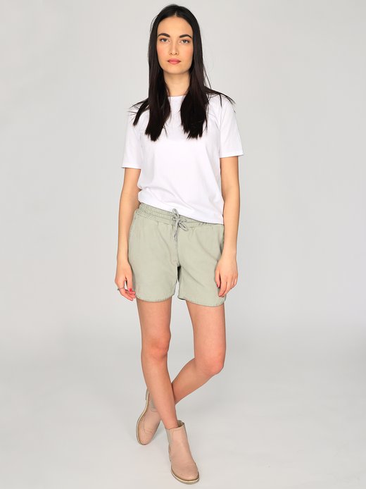 Damen Ledershorts