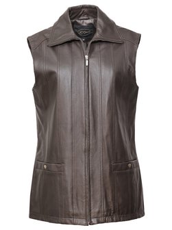 Damen Lederweste