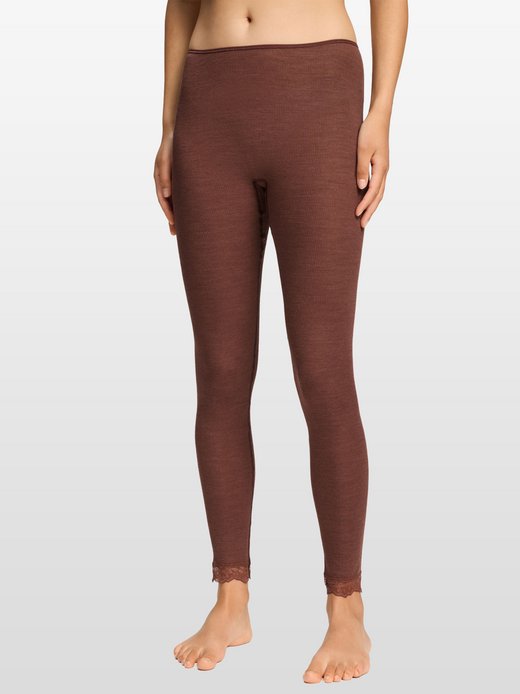Damen Leggings  -  Woolen Lace