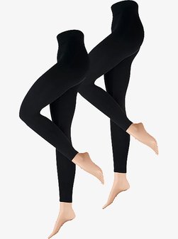 Leggings für Damen, bequem, Wander- und Yoga Leggings, Sommer & Winter, Antelao black