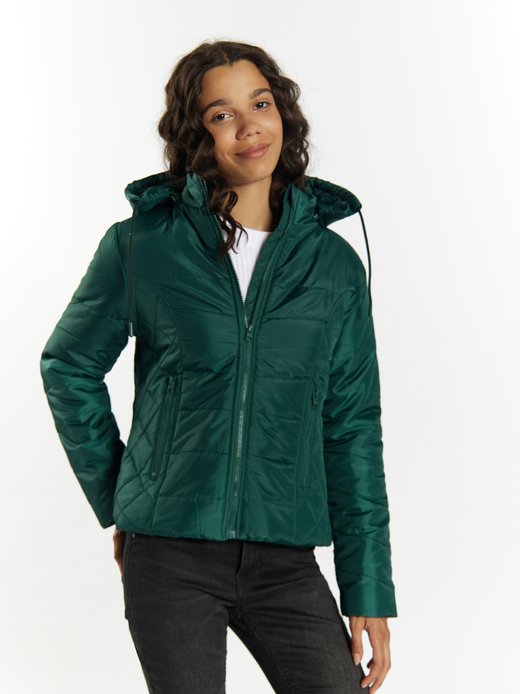 Damen Leicht wattierte Jacke