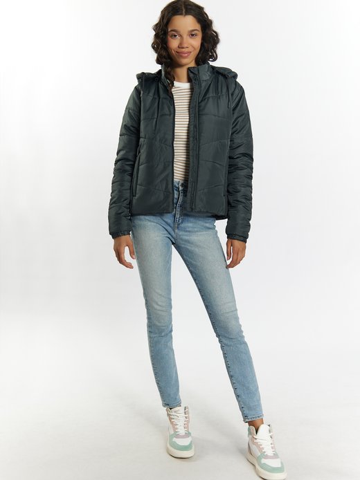 Damen Leicht wattierte Jacke