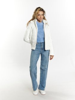 Damen Leicht wattierte Jacke