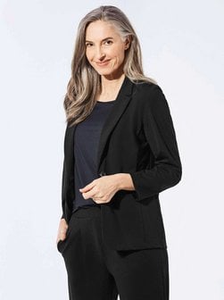 Artikelbild Damen Leichtblazer von Goldner in schwarz uni