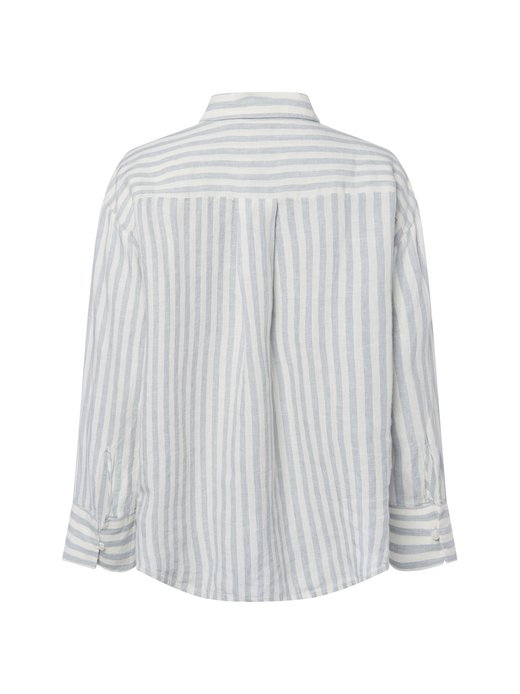 Damen Leinen-Hemdbluse