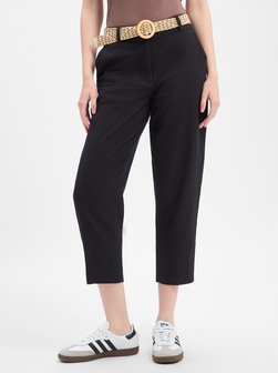 Damen Leinen-Mix-Hose