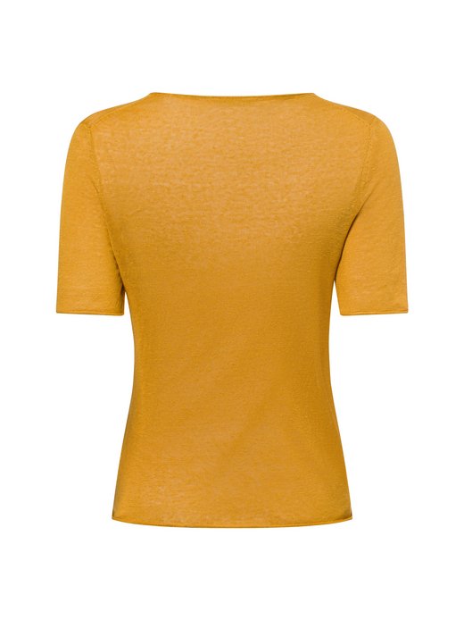 Damen Leinen T-Shirt