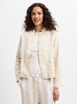 Artikelbild Damen Leinenbluse - Emma von Marie Lund in beige uni