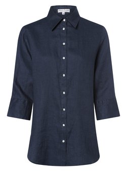 Artikelbild Damen Leinenbluse - Rihab von Marie Lund in indigo uni
