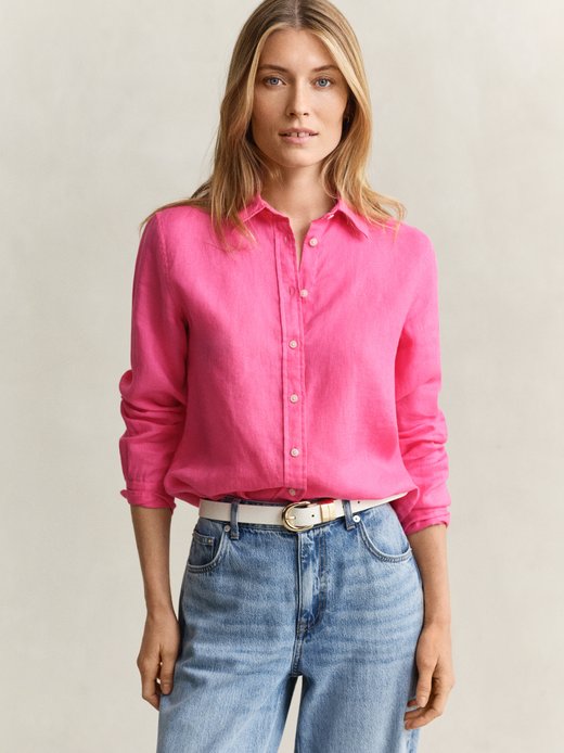 Damen Leinenbluse