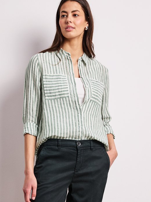 Damen Leinenbluse