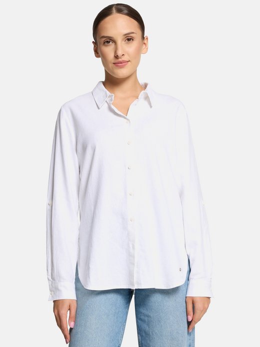 Damen Leinenbluse