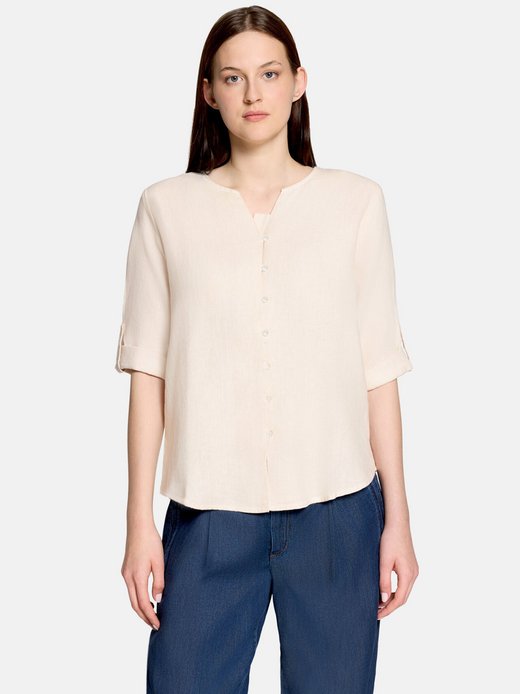 Damen Leinenbluse