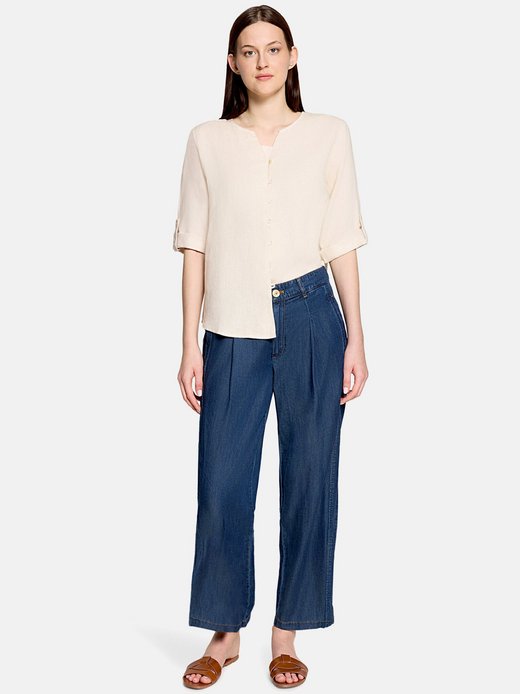 Damen Leinenbluse