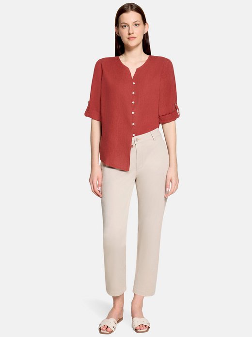 Damen Leinenbluse