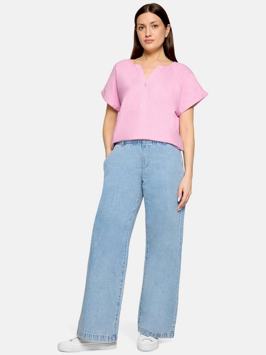 Damen Leinenbluse
