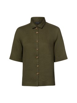 Damen Leinenbluse