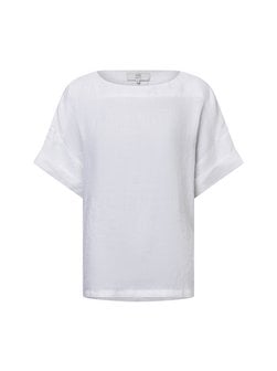 Artikelbild Damen Leinenbluse von Ipuri Essentials in weiß uni