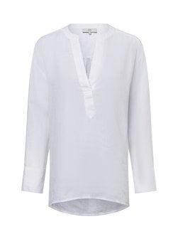 Artikelbild Damen Leinenbluse von Ipuri Essentials in weiß uni