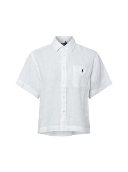 Artikelbild Damen Leinenbluse von Polo Ralph Lauren in weiß uni