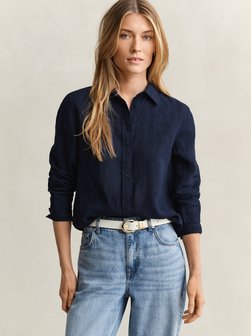 Damen Leinenbluse