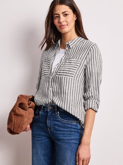Damen Leinenbluse