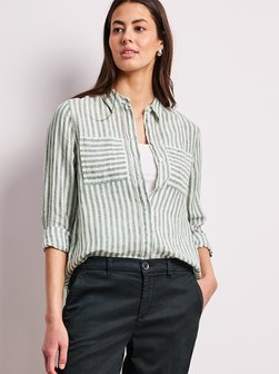 Damen Leinenbluse