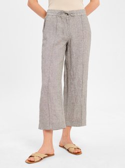 Artikelbild Damen Leinenhose - Maikito von Opus in khaki beige meliert