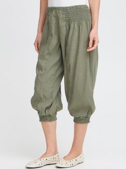 Artikelbild Damen Leinenhose - PZJILL von PULZ Jeans in grün uni
