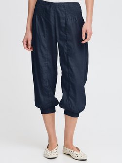 Artikelbild Damen Leinenhose - PZJILL von PULZ Jeans in blau uni