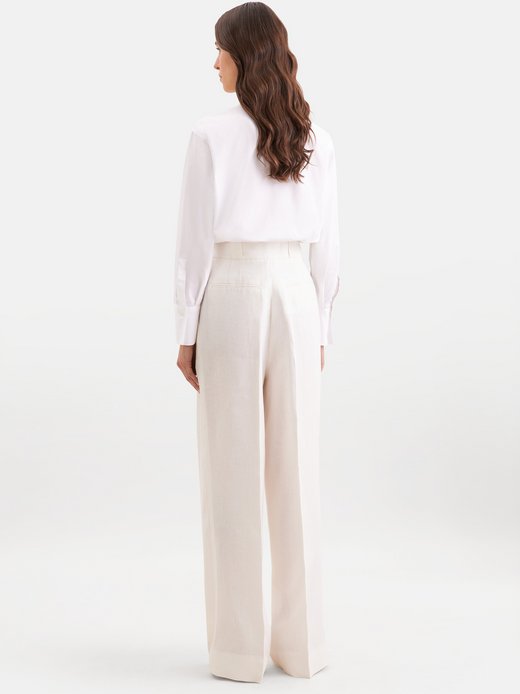 Damen Leinenhose - Regular Fit