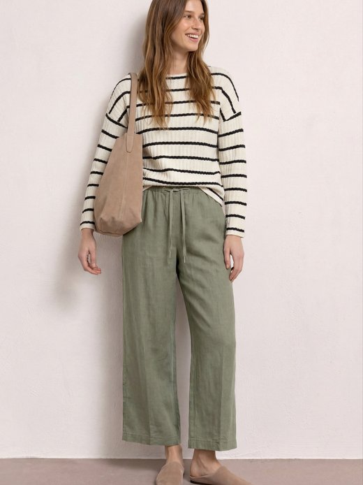 Damen Leinenhose
