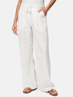 Artikelbild Damen Leinenhose von zero in weiß uni