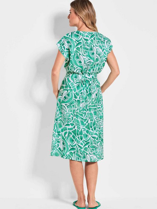 Damen Leinenkleid - Kurzgöße