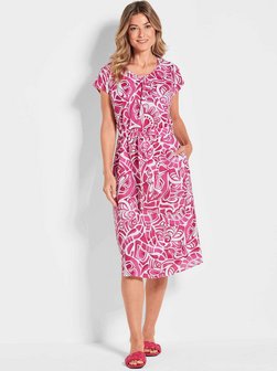 Damen Leinenkleid - Kurzgöße