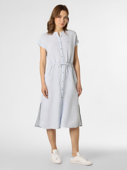 Damen Leinenkleid