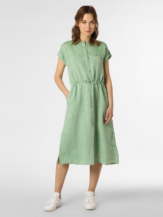 Damen Leinenkleid