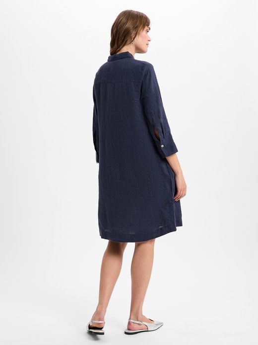 Damen Leinenkleid