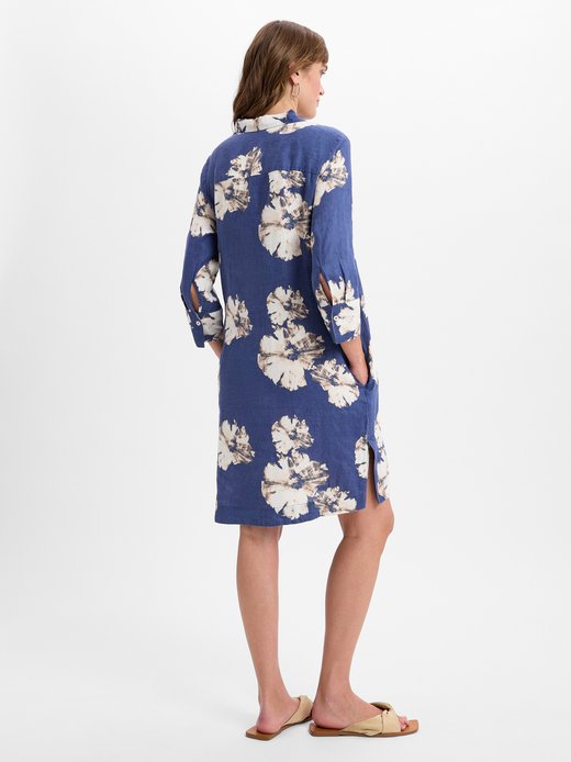 Damen Leinenkleid