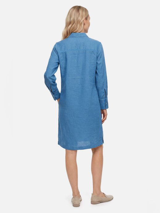 Damen Leinenkleid